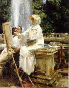 John Singer Sargent, Jane Emmet und Wilfred de Glehn